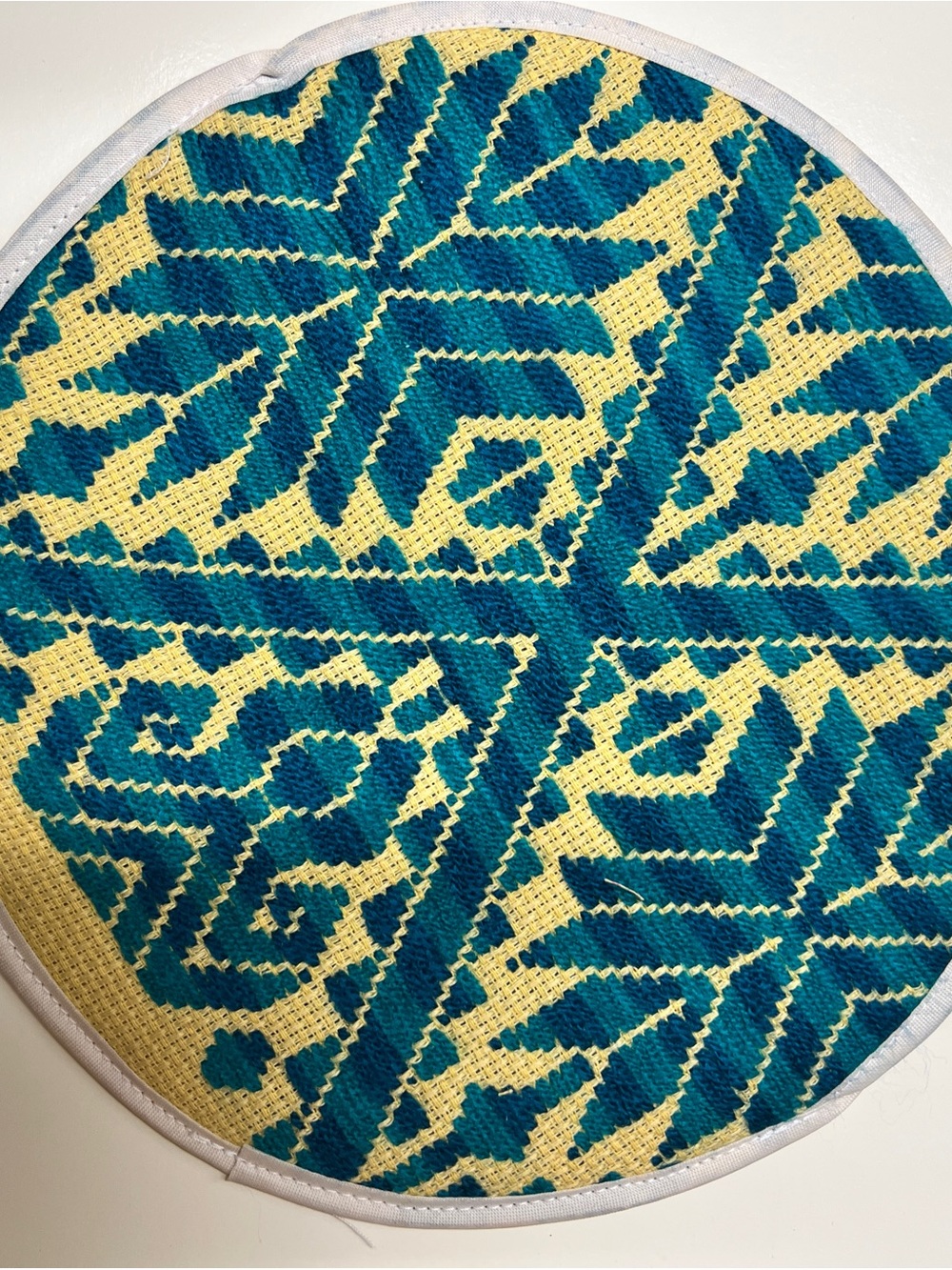Hand embroidered tortilla warmer